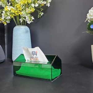 Hộp mica đựng khăn giấy