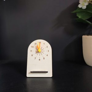 Đồng hồ gỗ để bàn 01