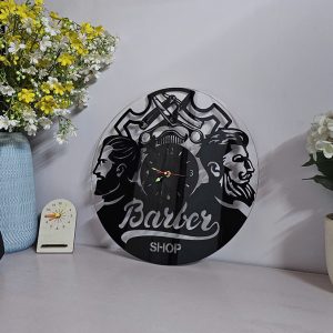 Đồng hồ mica cho tiệm tóc Baber shop